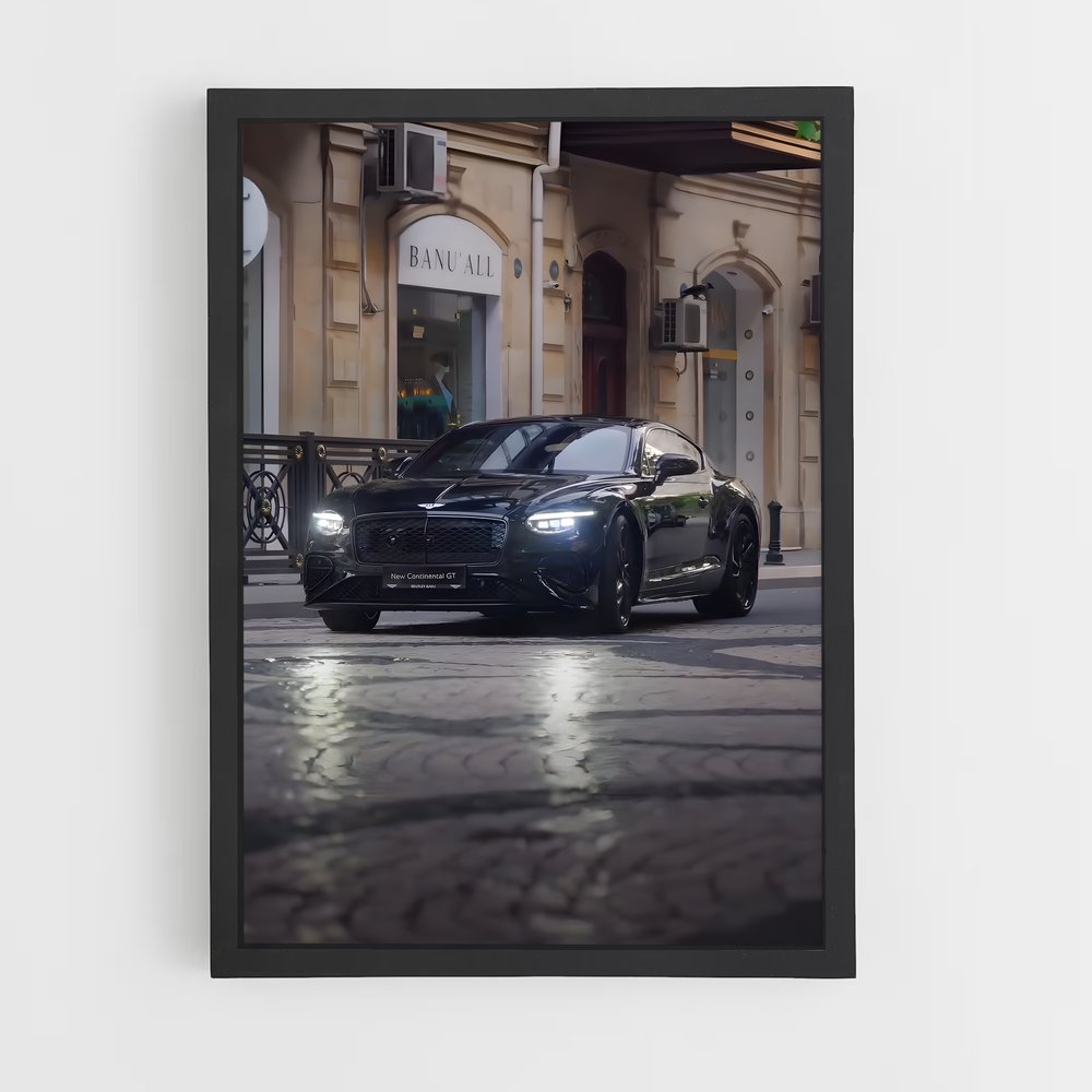 Poster Continental de speed – affiche Bentley (vue 2)